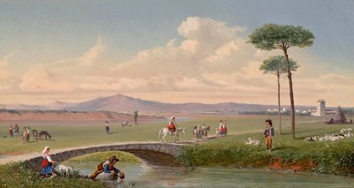 منظر لإيطاليا بواسطة كونراد وايز تشابمان